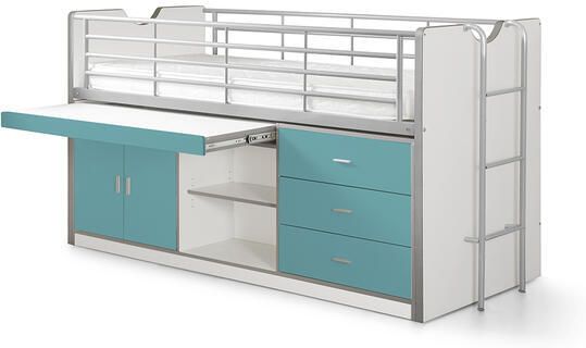 LUCEVI Bonny 95 Halfhoogslaper 90x200cm Turquoise - Foto 2