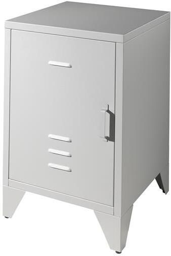 LUCEVI Bronxx KindernachtkastjeMat Metaal Grijs 40x40x60.5 cm - Foto 2