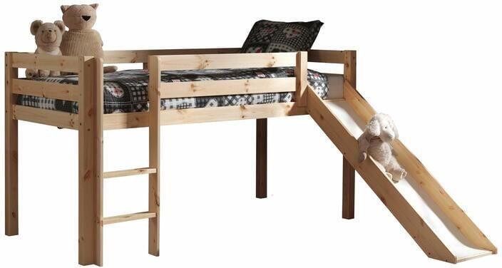 LUCEVI Pino Halfhoogslaper met Glijbaan 90x200cm Beige H115CM - Foto 2