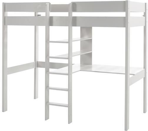 Lucevi Pino Hoogslaper + bureau 90x200 cm Wit - Foto 2