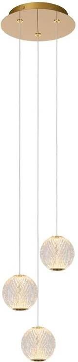 Lucide CINTRA Hanglamp 3xGeïntegreerde LED Transparant