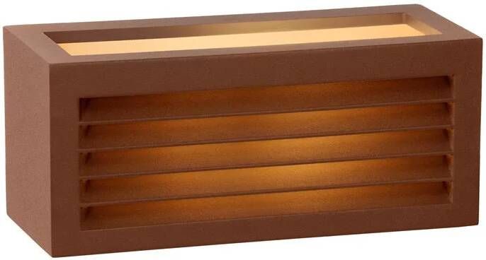 Lucide  DIMO Wandlamp - Roest bruin