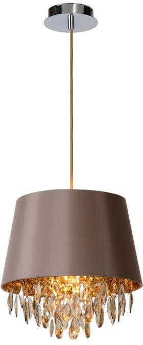 Lucide DOLTI Hanglamp 1xE27 Taupe