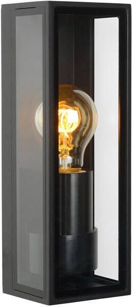 Lucide DUKAN Wandlamp 1xE27 Zwart