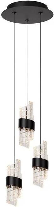 Lucide KLIGANDE Hanglamp 3xGeïntegreerde LED Zwart - Foto 1