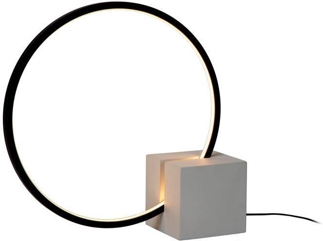 Lucide CIRKELIS Tafellamp Zwart