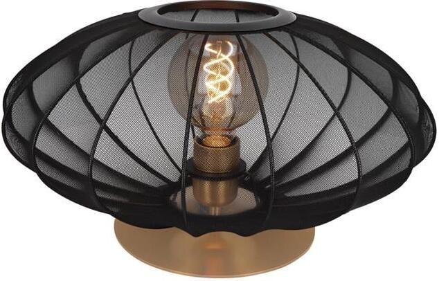 Lucide CORINA Tafellamp 1xE27 Zwart