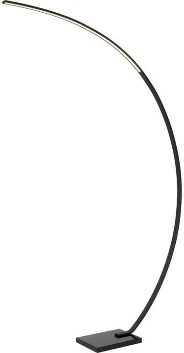 Lucide CURVE Booglamp 1xGeïntegreerde LED Zwart