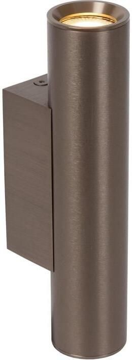 Lucide DUPLA Wandspot Roest bruin
