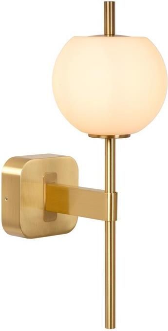 Lucide ELDA Wandlamp Mat Goud | Messing