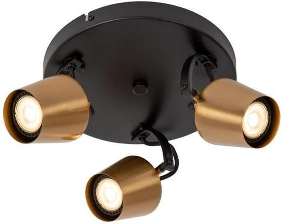 Lucide EMILE Plafondspot Mat Goud | Messing