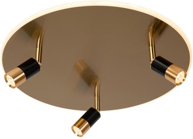Lucide JUBEL Plafonnière Mat Goud | Messing