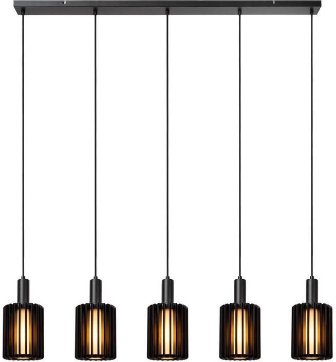 Lucide LAMBRES Hanglamp Zwart