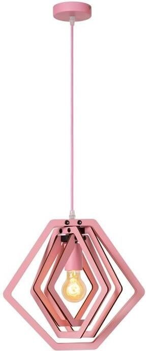 Lucide MAURO Hanglamp Roze