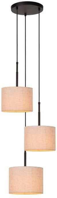 Lucide MAYA Hanglamp 3xE27 Beige
