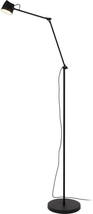 Lucide MILNE Vloerlamp Zwart