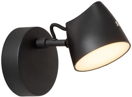 Lucide MILNE Wandlamp Zwart