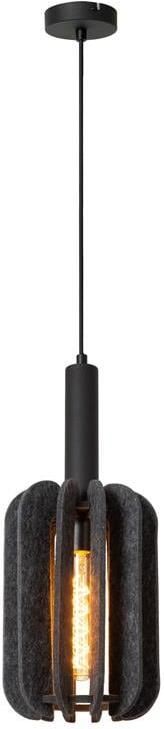 Lucide RAFAL Hanglamp 1xE27 Grijs