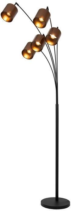 Lucide RANKOS Vloerlamp Zwart