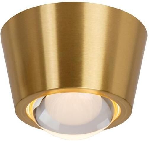 Lucide RIGON Plafonnière Mat Goud | Messing