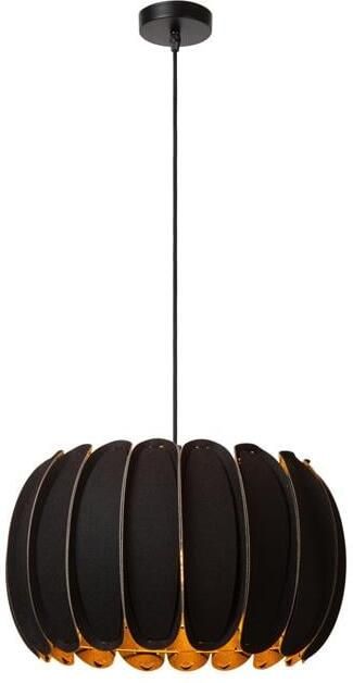 Lucide SPENCER Hanglamp 1xE27 Zwart