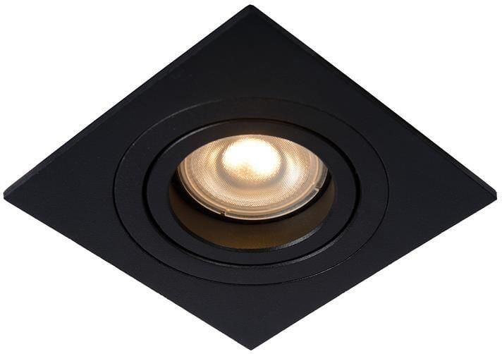 Lucide TUBE Inbouwspot 1xGU10 Zwart