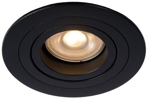 Lucide TUBE Inbouwspot Ø 9 2 cm 1xGU10 Zwa