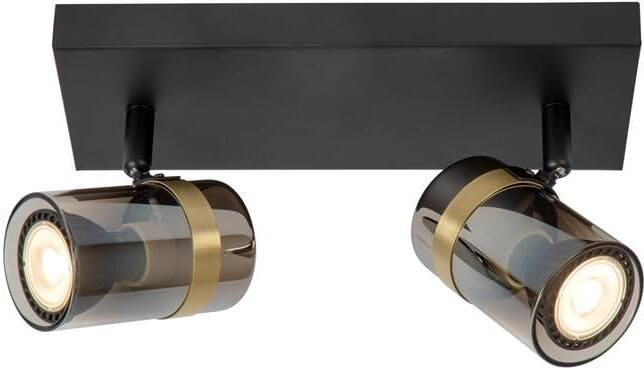 Lucide UPTON Plafondspot Fumé