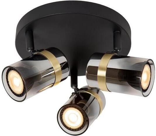 Lucide UPTON Plafondspot Fumé