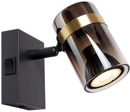 Lucide UPTON Wandlamp Fumé