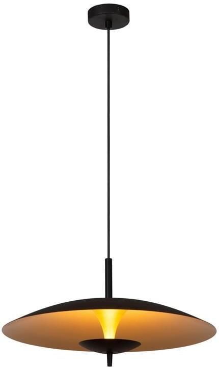 Lucide VULCAN Hanglamp 1xGeïntegreerde LED Zwart