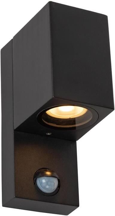 Lucide ZARO IR Wandspot 1xGU10 Zwart