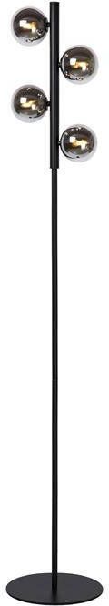Lucide TYCHO Vloerlamp 4xG9 Zwart