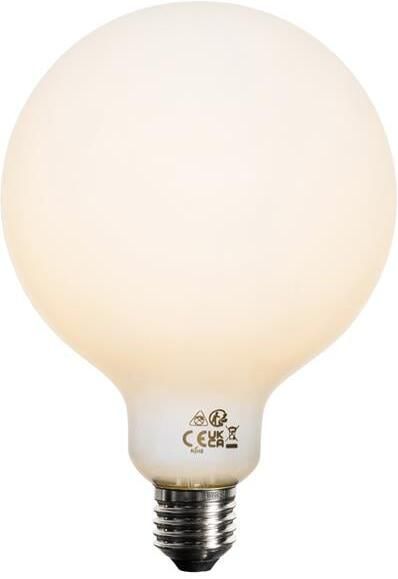 LUEDD E27 3-staps dimbaar LED lamp opaal G125 4W 450 lm 2700K