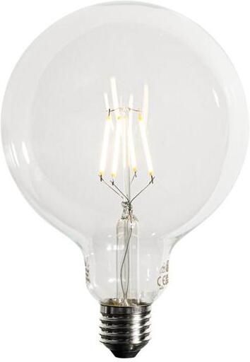 LUEDD E27 dimbare LED lamp G125 5W 450 lm 3000K