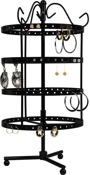 LYVION Oorbellenrekje rond zwart