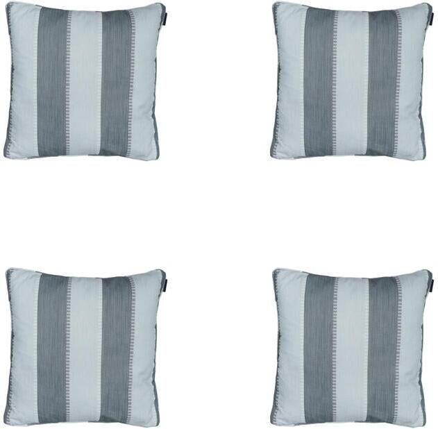 Madison Sierkussen Banda grey Ca. 50x50 cm Set van 4