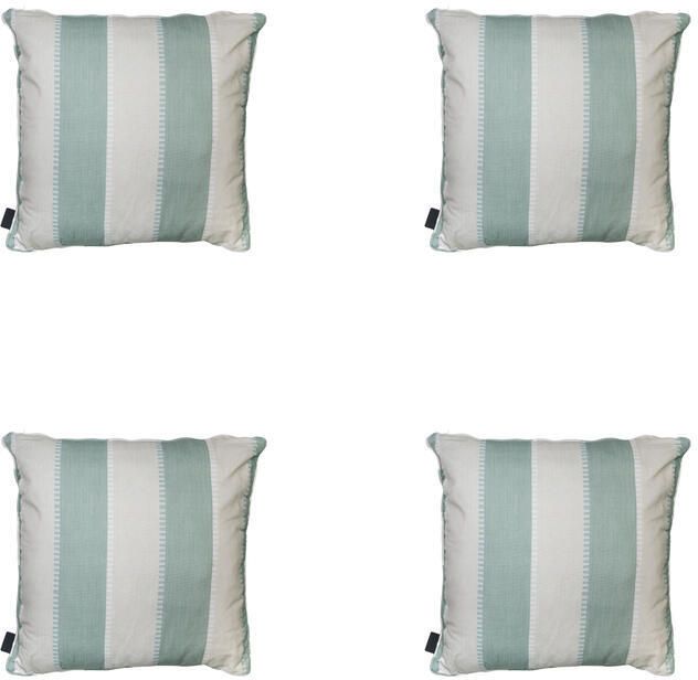 Madison Sierkussen Banda kaki Ca. 50x50 cm Set van 4