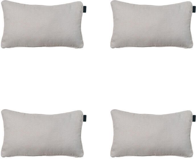 Madison Sierkussen Napels taupe Ca. 30x50 cm Set van 4