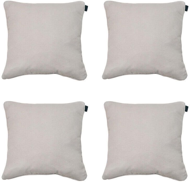 Madison Sierkussen Napels taupe Ca. 50x50 cm Set van 4