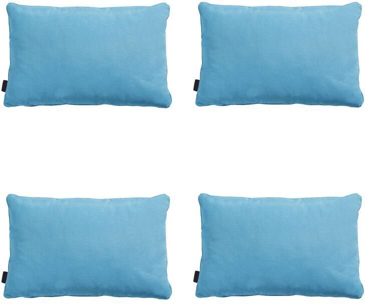 Madison Sierkussen Panama aqua Ca. 40x60 cm Set van 4