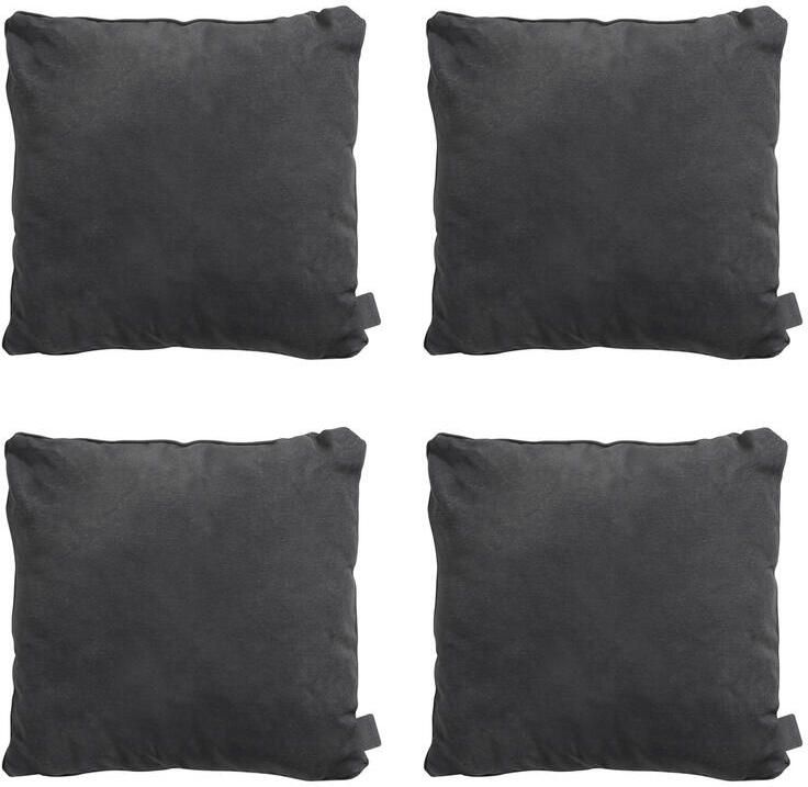 Madison Sierkussen Panama black Ca. 45x45 cm Set van 4