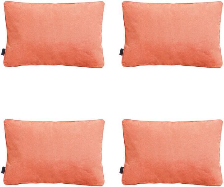 Madison Sierkussen Panama flame orange Ca. 40x60 cm Set van 4