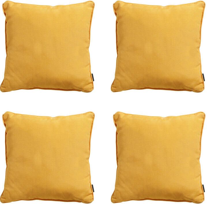 Madison Sierkussen Panama golden glow Ca. 60x60 cm Set van 4