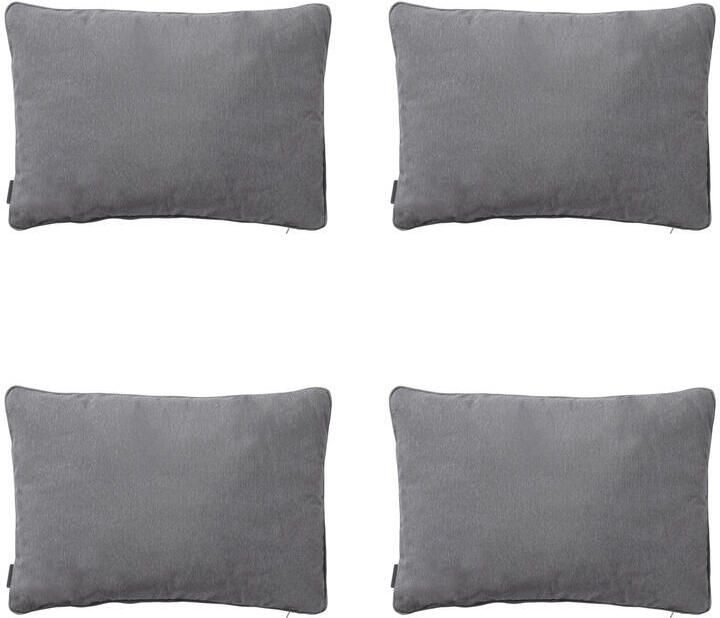 Madison Sierkussen Panama grey Ca. 40x60 cm Set van 4