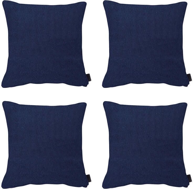 Madison Sierkussen Panama indigo Ca. 60x60 cm Set van 4