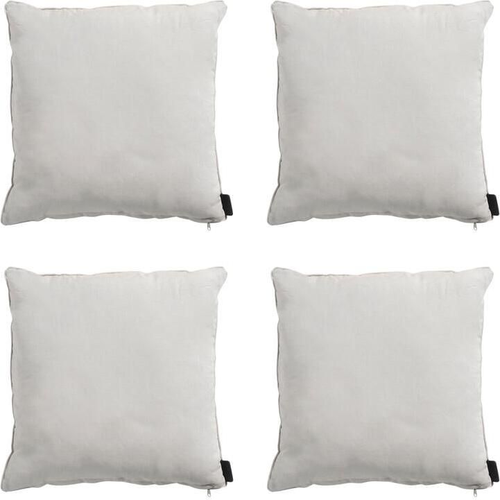 Madison Sierkussen Panama linnen Ca. 45x45 cm Set van 4