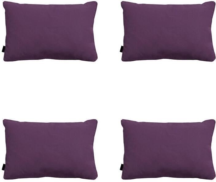 Madison Sierkussen Panama purple Ca. 40x60 cm Set van 4