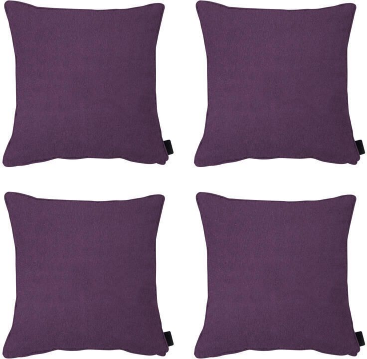 Madison Sierkussen Panama purple Ca. 45x45 cm Set van 4
