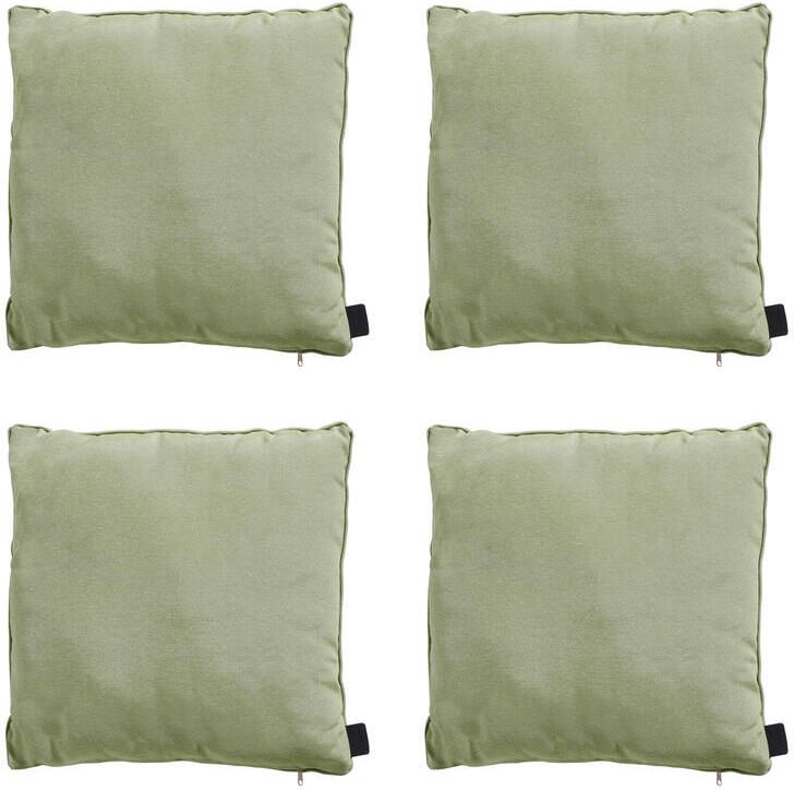 Madison Sierkussen Panama sage Ca. 45x45 cm Set van 4